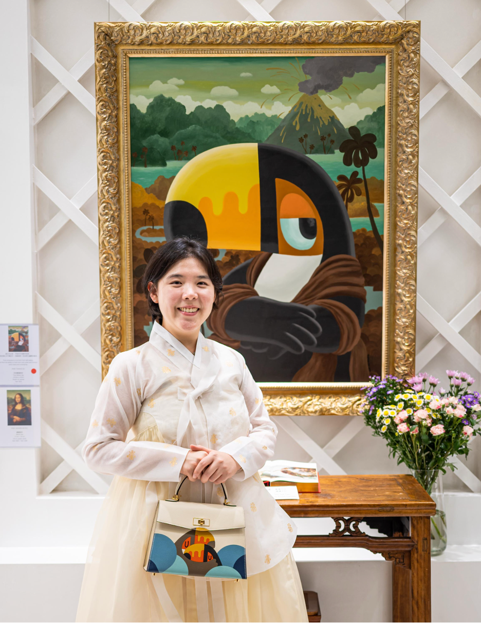 A Playful Perspective: How One Artist Uses a Toucan to Paint a New Future for Art